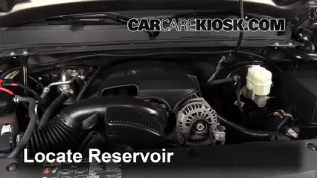 2013 Chevrolet Silverado 1500 LT 5.3L V8 FlexFuel Crew Cab Pickup Liquide essuie-glace Ajouter du liquide